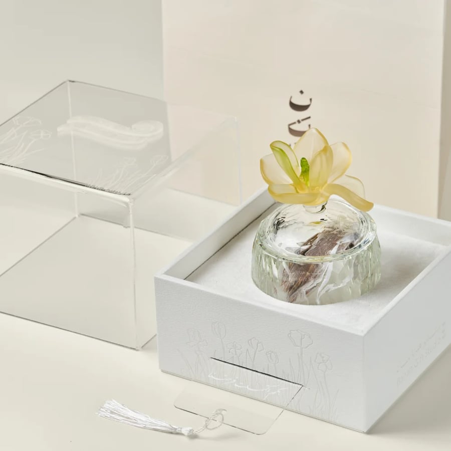 Luxury handmade crystal jars