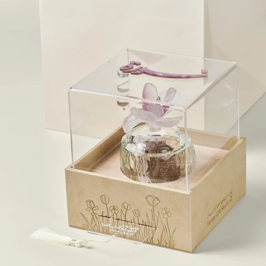 Luxury handmade crystal jars
