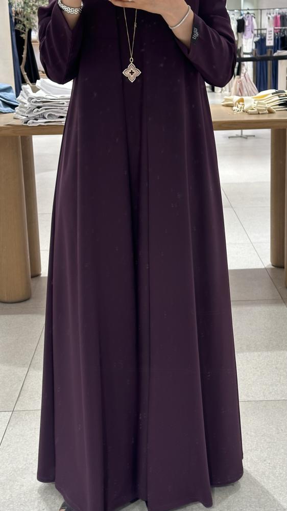 Purple abaya