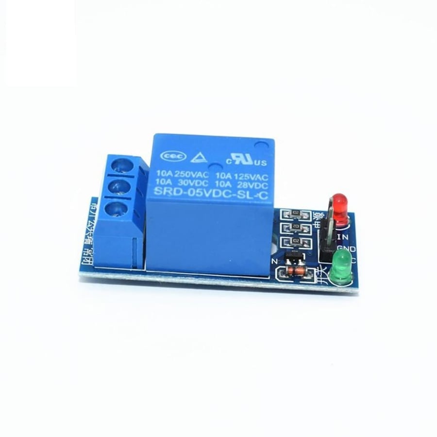 وحدة ريليه 5 فولت (قناة واحدة) | 5V 1-Channel Relay Module