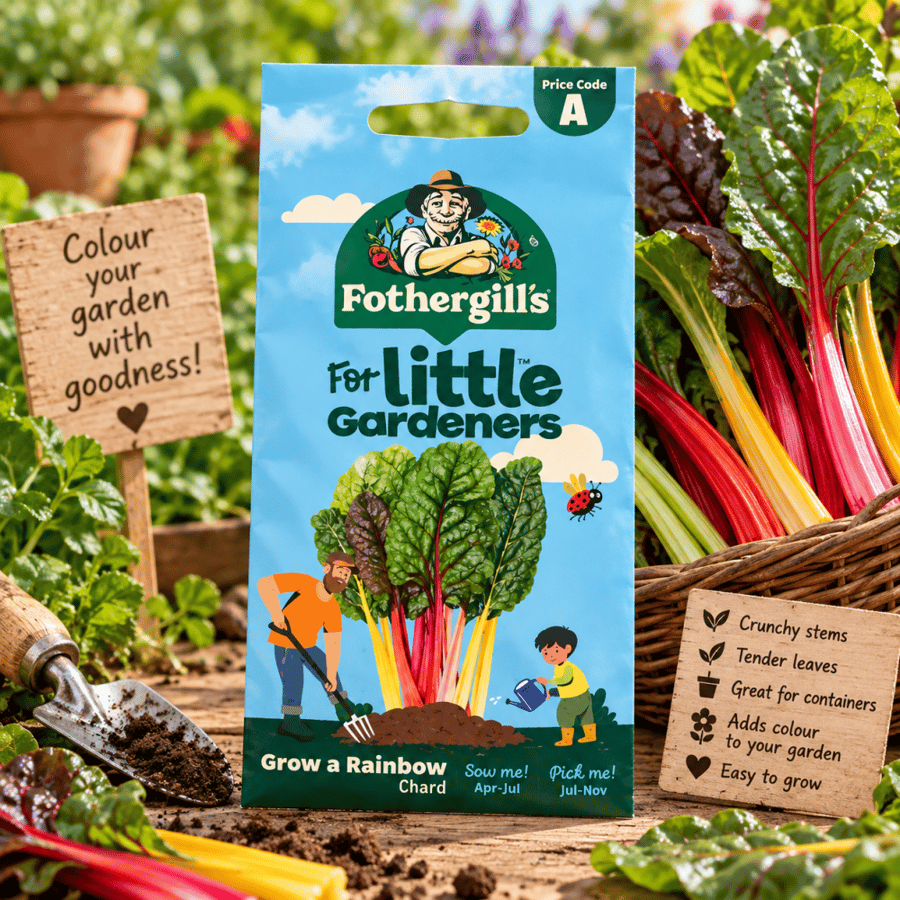 بذور السلق الملون برايت لايتس – Bright Lights Rainbow Chard