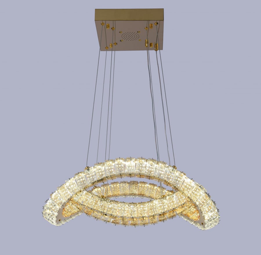 انارة علاقي كرستال ليد مقاس 530*460 سم7054-530-460-A