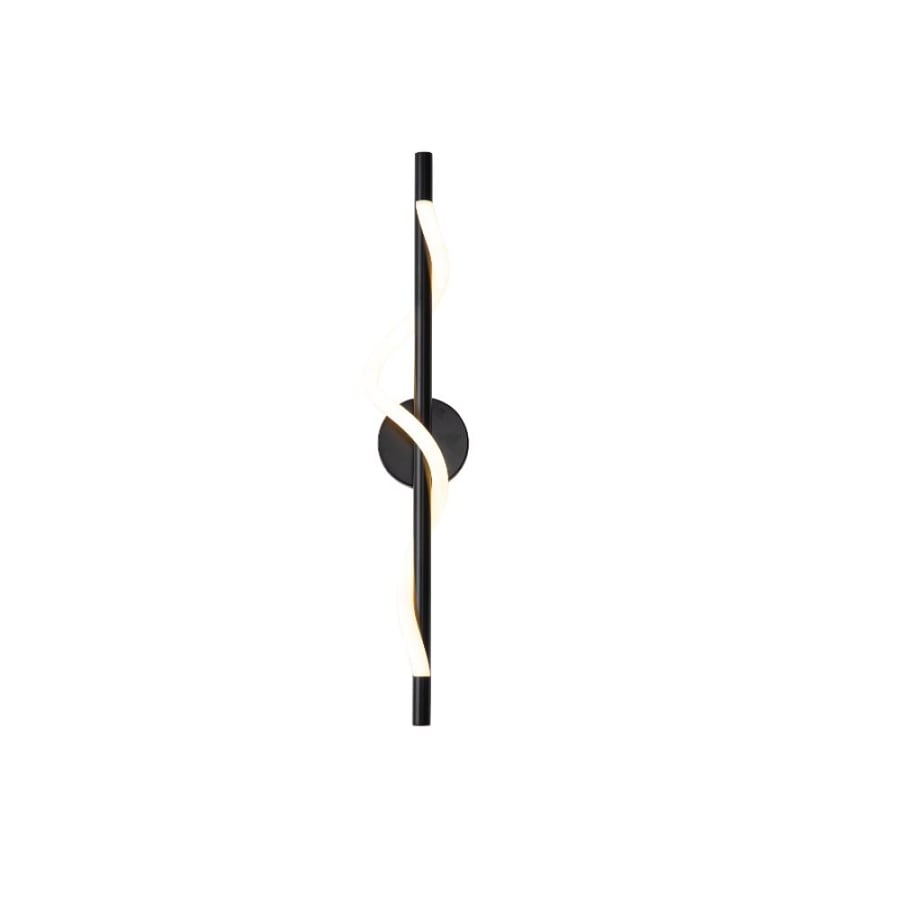 ابليك جداري لد ثلاث اضاءات اسود 9771