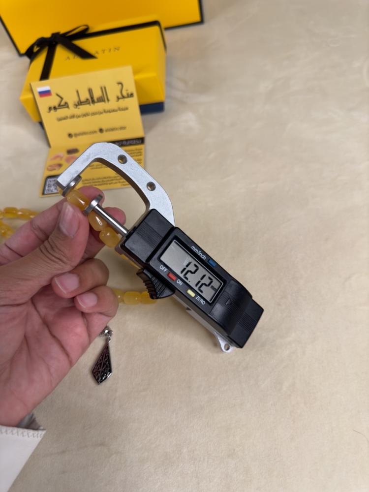 سبحه كهرمان  حر  سوبر صافي طبيعية قصة صندوقي