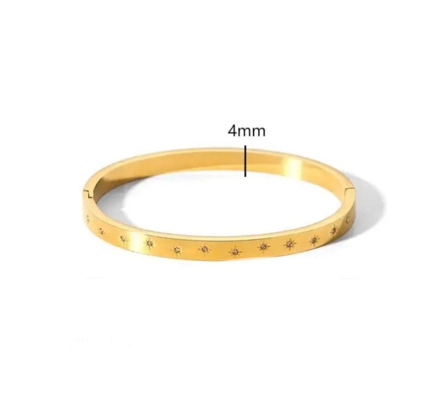 Golden bangles set