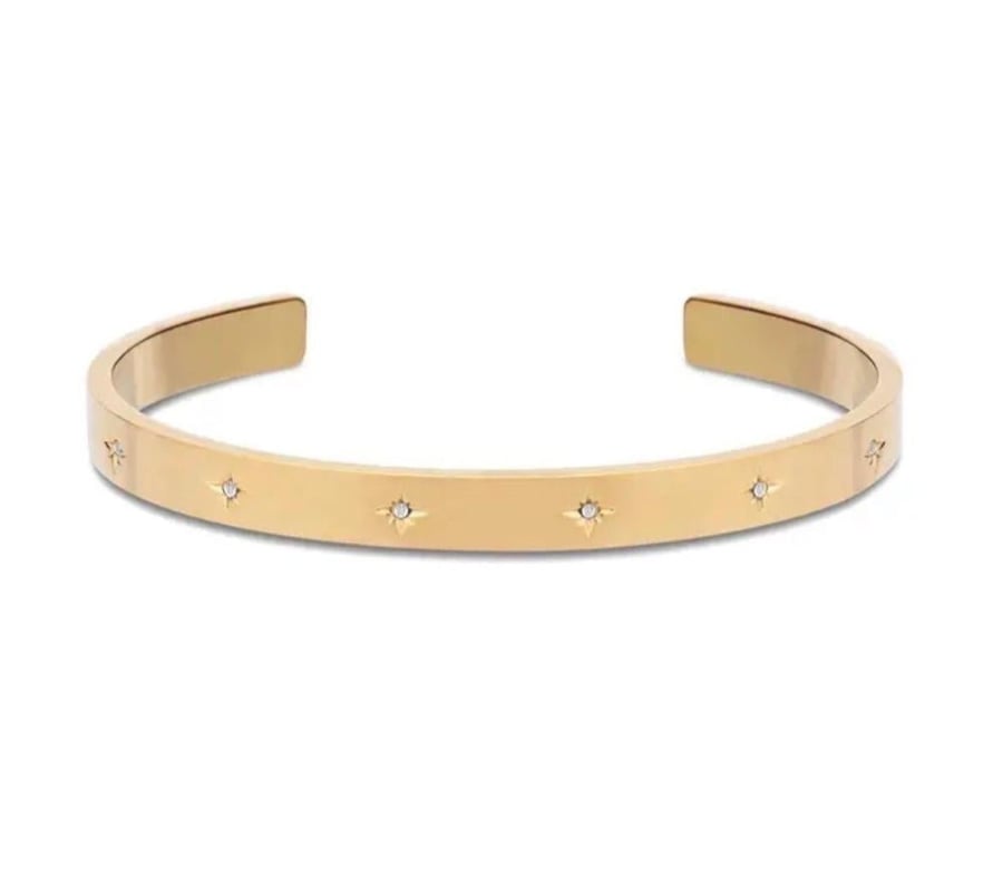 Golden bangles set