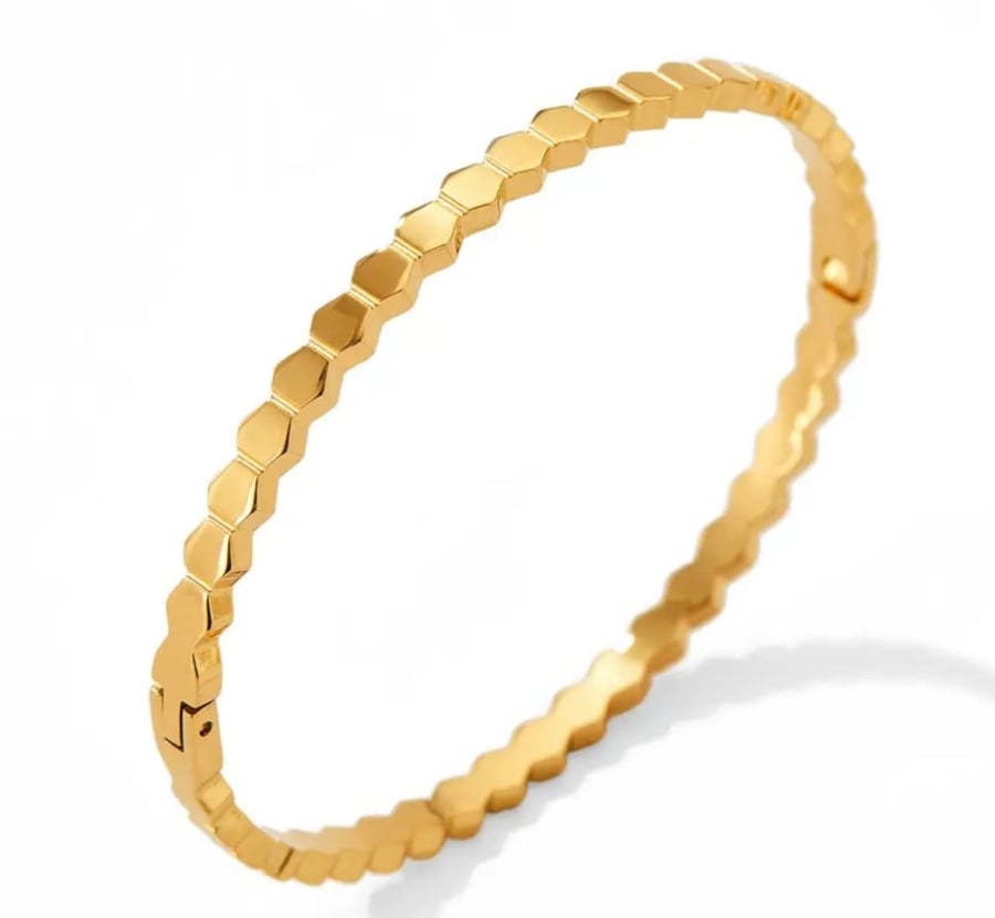 Golden bangles set