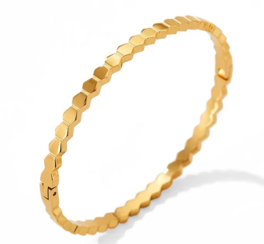 Golden bangles set