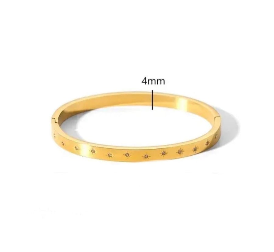 Golden bangles set