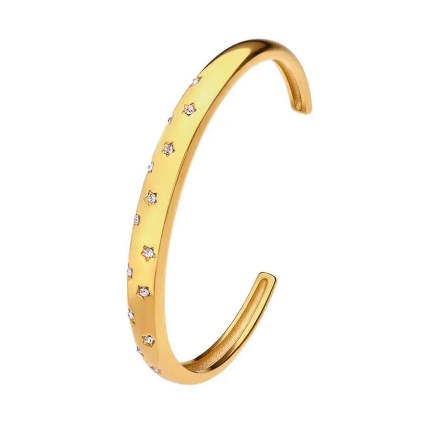 Golden bangles set