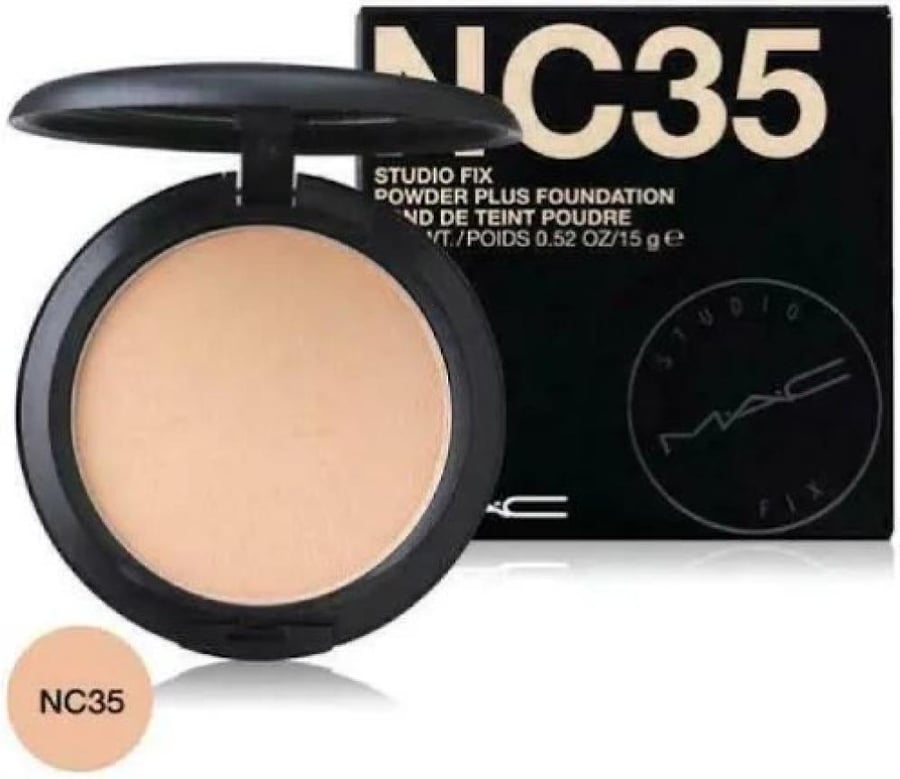 Mac pressed powder NC35