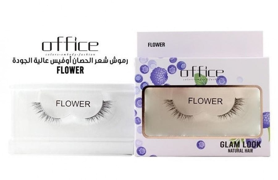 رموش طرفيه يوميه flower