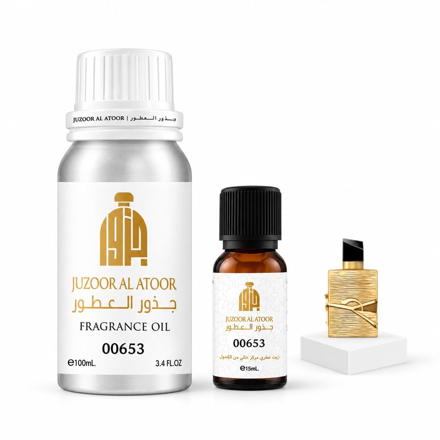زيت عطري مركز مستوحى من ليبر فانيلا كوتور 00653