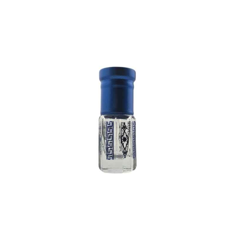 تولات عطر زجاج فارغة ميل سعة 3 مل بغطاء أزرق