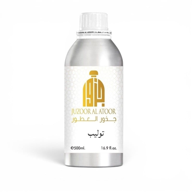 زيت عطري مركز توليب خام عشبي خشبي فاخر للشموع والعطور والبخور من جذور