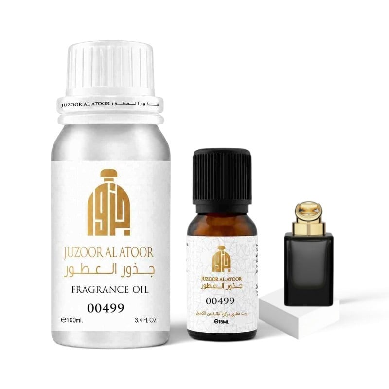 زيت عطري مركز مستوحى من جاتشي عود انتنس 00499 من جذور العطور