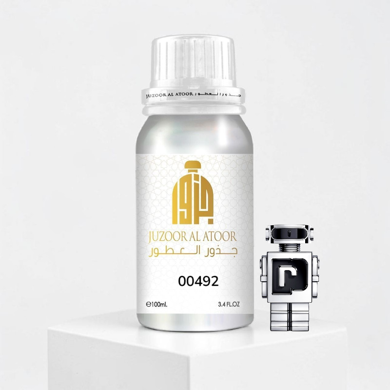 زيت عطري مركز مستوحى من فانتوم الرجالي 00492 من جذور العطور