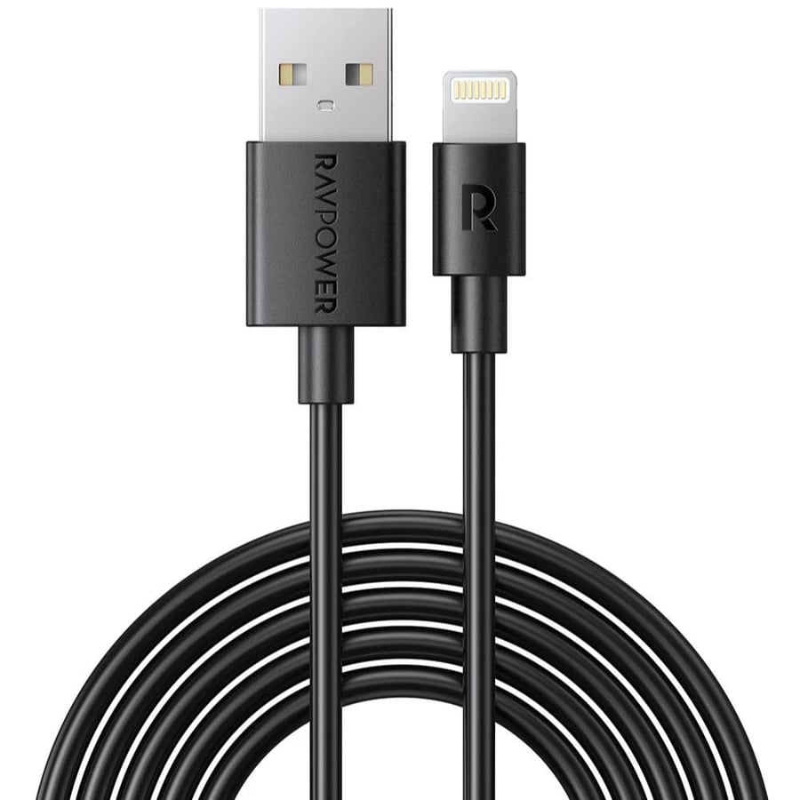 Raf Power - USB to Lightning cable length 1 meter - black