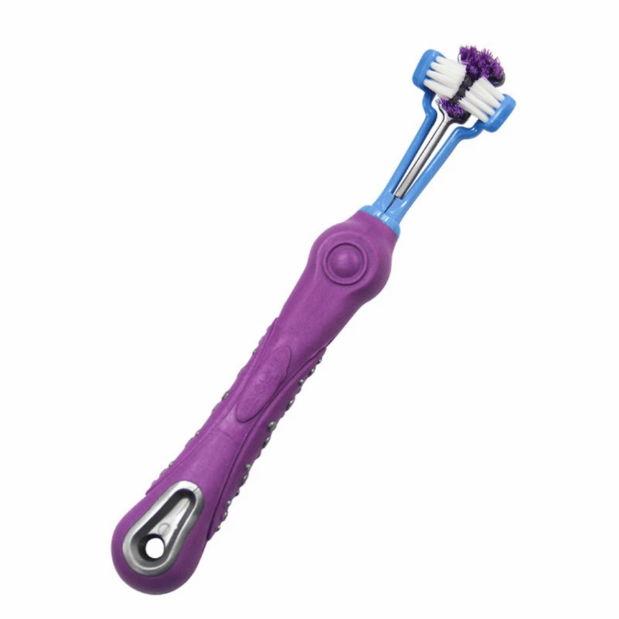 فرشاة أسنان للكلاب والقطط متعددة الزاويا -Cat and Dog Toothbrush Multi-angle Cleaning Tooth