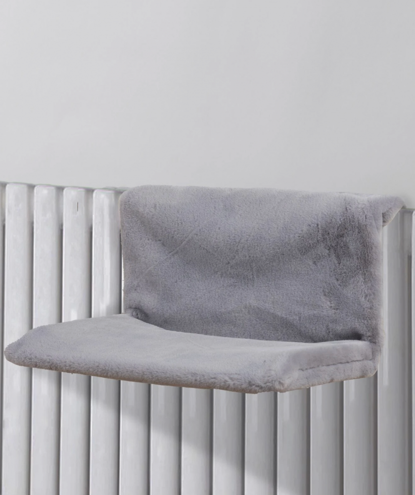 سرير معلق للقطط باللون الرمادي - Hanging bed for cats in gray color