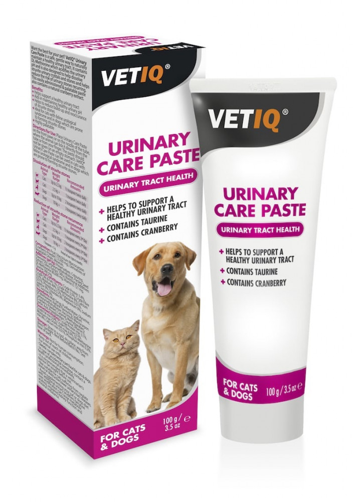 VetIQ Urinary Care Paste For Dogs & Cats 100g  معجون العناية بالبول للكلاب والقطط من فيتيك 100 جم