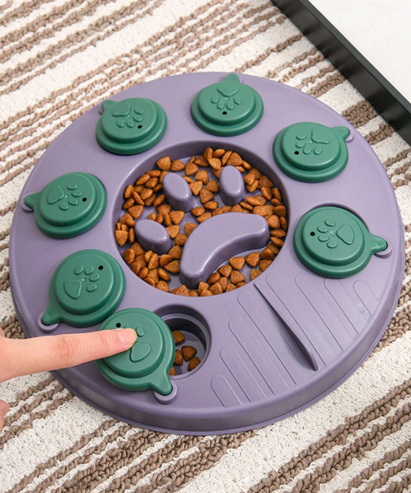 لعبة الألغاز التحفيزية للكلاب وللتدريب والتحفيز العقلي-Dog Puzzle Toys, Treat Puzzle Toys for Training and Mental Stimulation