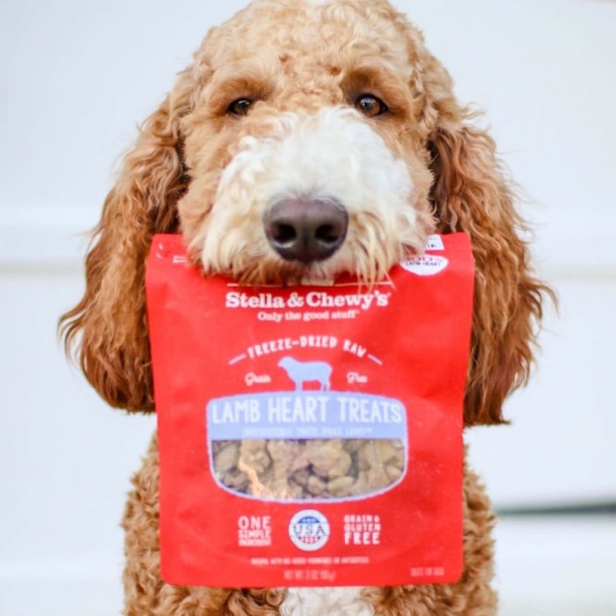 Stella & Chewy's Lamb Heart Treats 3 oz