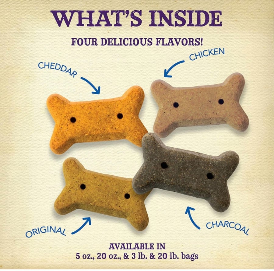 Old Mother Hubbard Classic Crunchy Natural Dog Treats, Original Assortment Mini Biscuits, 5-Ounce Bag