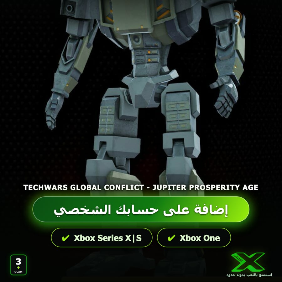 Techwars Global Conflict - Jupiter Prosperity Age | إضافة اللعبة إلى حسابك الشخصي