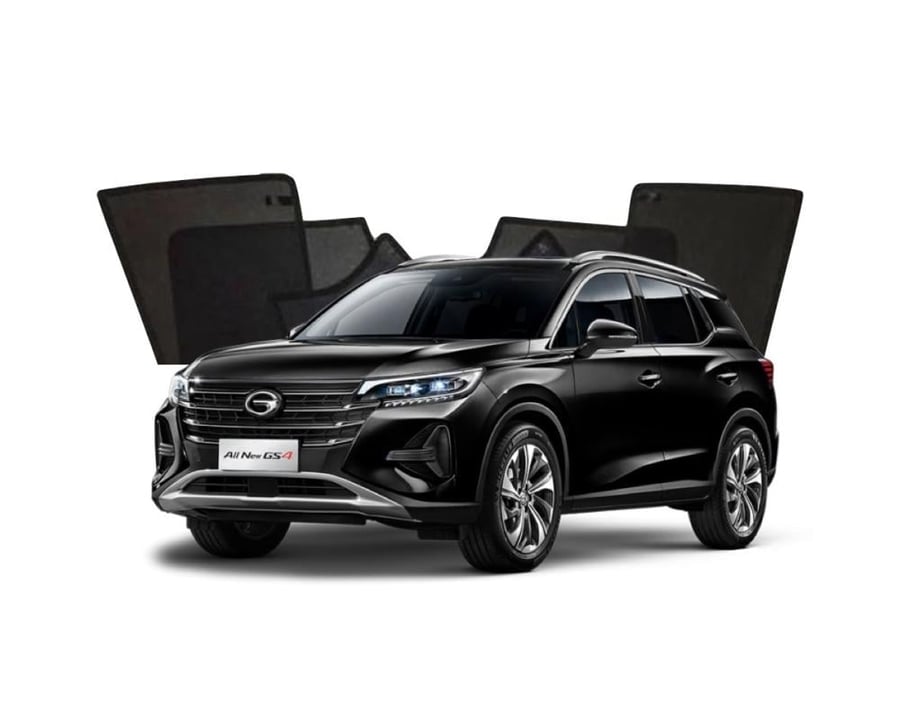 ستائر جوانب + زجاج خلفي (جاك GAC GS4)2017-2025