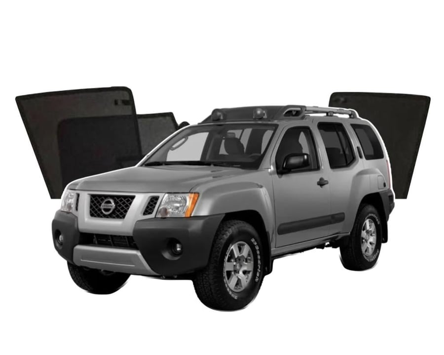 ستائر جوانب + زجاج خلفي (اكستيرا Xterra)2009-2015