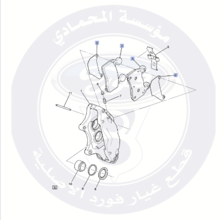 قماش امامي كومارو 23/13 V8⭐⭐⭐