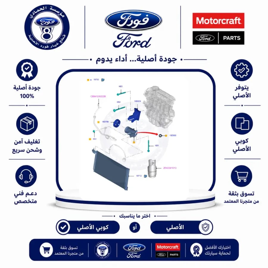 رديتر مكيف تورس 19/13⭐⭐⭐