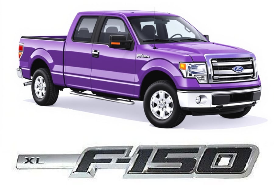 كتابة رفرف F150/فورد 14/09 ⭐⭐⭐
