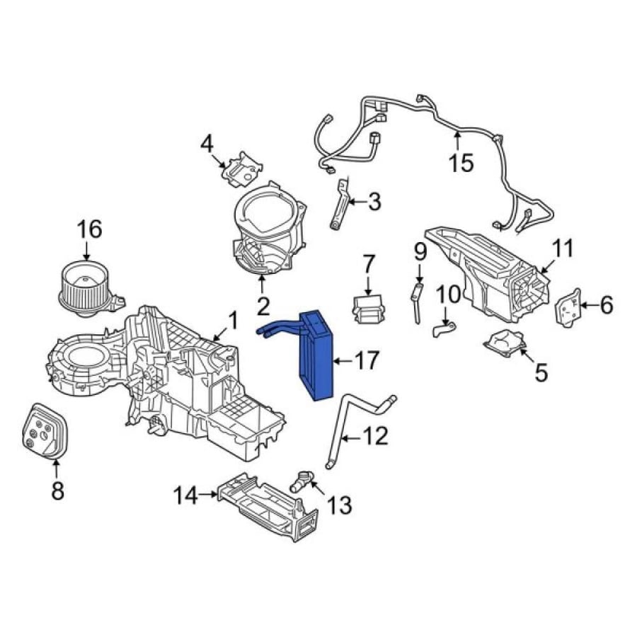 رديتر سخان مكيف F150/اكسبديشن/نفقيتر 17/11⭐⭐⭐