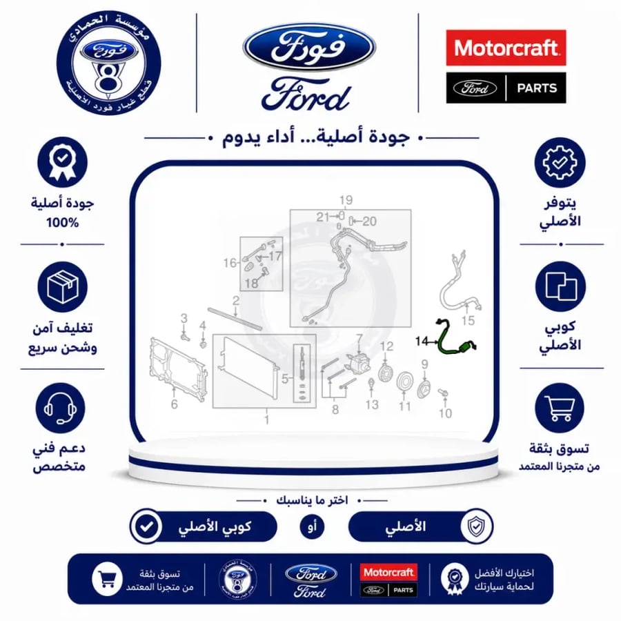 لي مكيف حار اكسبديشن/نفقيتر  14/13⭐⭐⭐