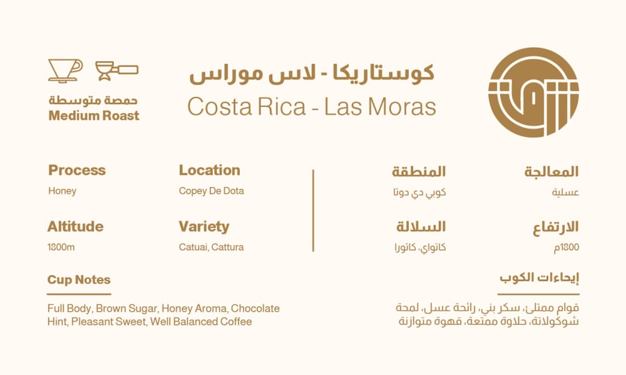 Costa Rica - Las Moras 1 kilogram