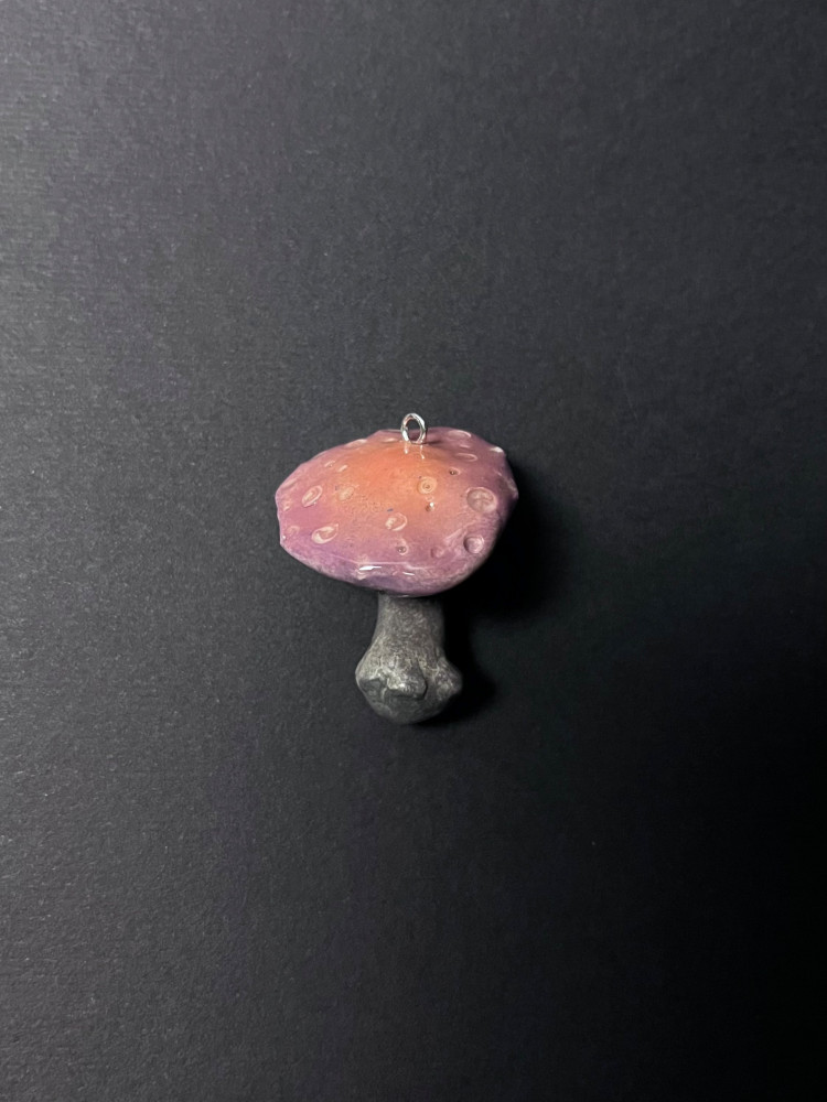 Mushroom Keychain