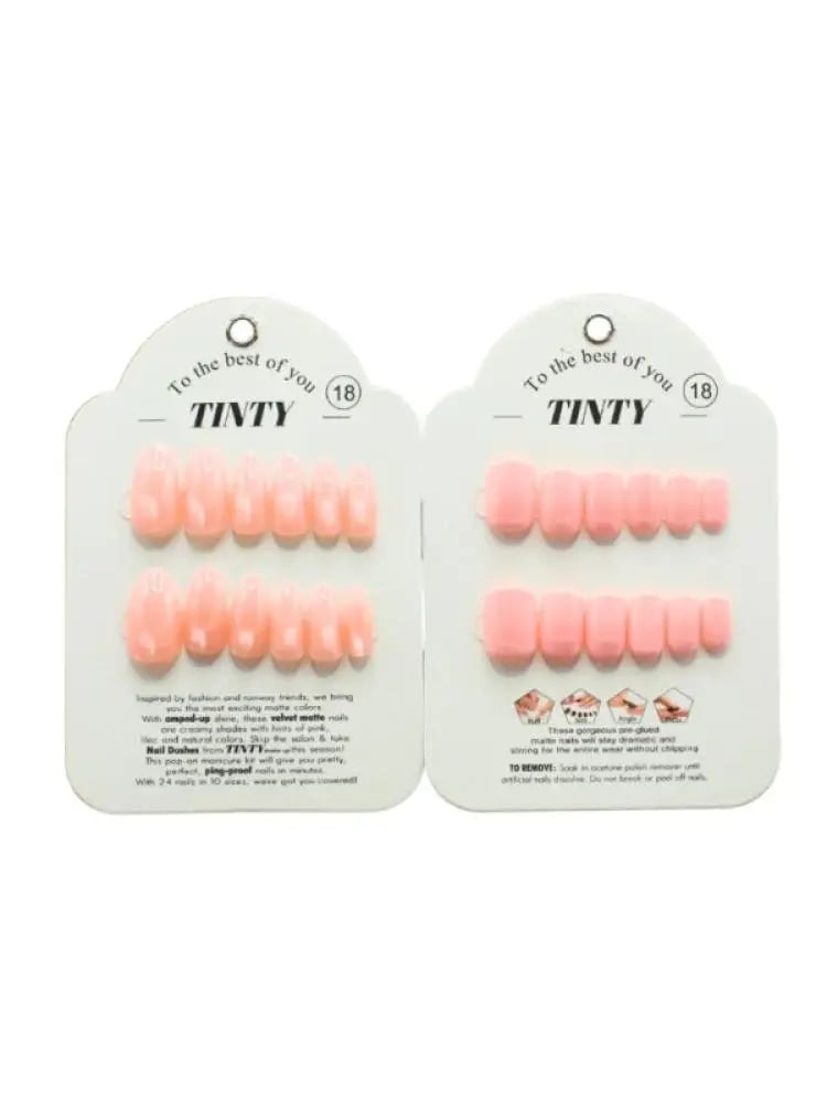 Tanti makeup, glass adhesive nails 0CM073-18