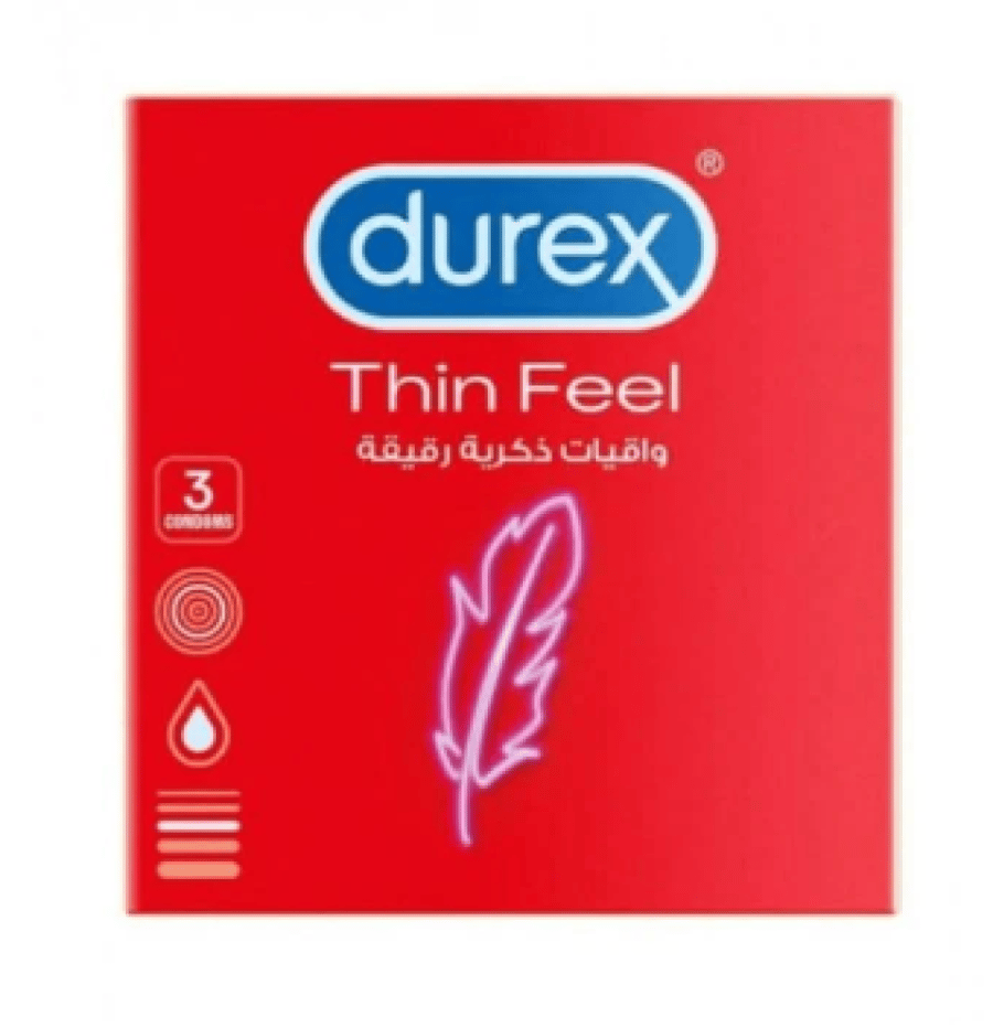 واقي ديوركس 3 حبه thin feel
