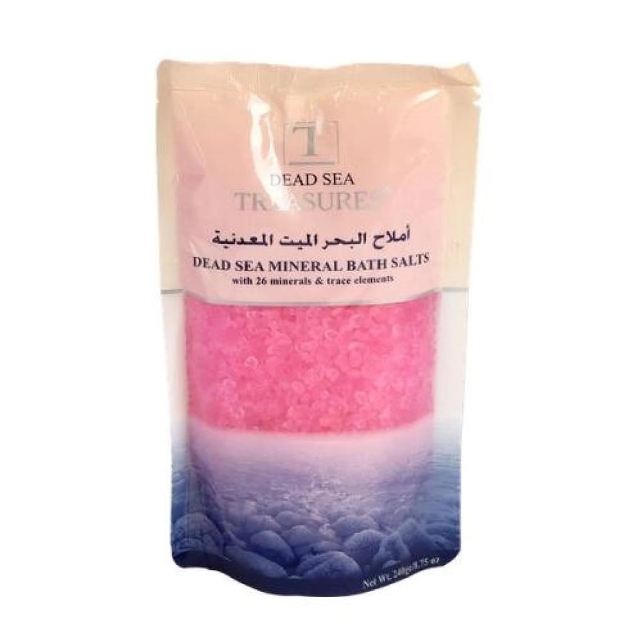 املاح البحر الميت المعدنية ملح استحمام 240-جم