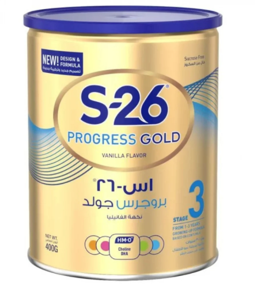 بروجرس  جولد S26 حليب أطفال رقم (3) 400 جرام