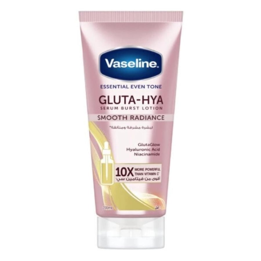 Vaseline lotion, soft glow, with Gluta Hyaluronic serum, 200 ml