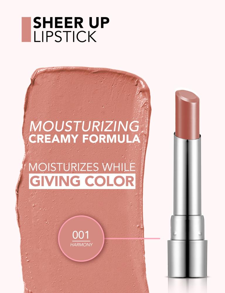 Flormar Rouge Sheer Up No-001