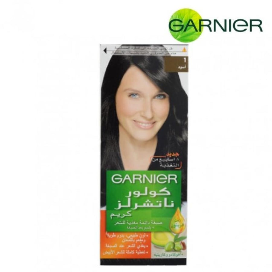 غارنييه صبغة للشعر 1 أسود
