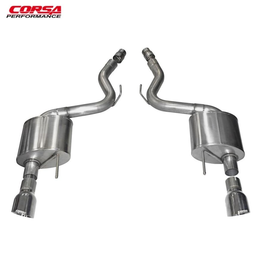 Corsa Axle Back Sport 14326 Mustang GT 2015-2017