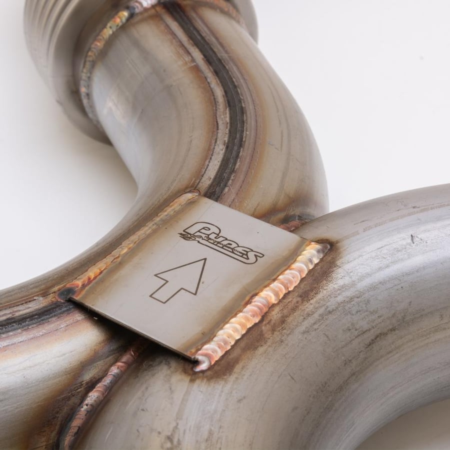 Pypes Long Headers with X-Pipe Mustang GT 2011-2014