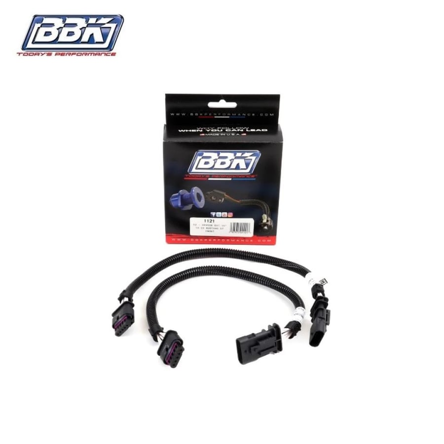 BBK O2 Sensor Wire Extension Front Or Rear Pair Mustang GT 2018-2023