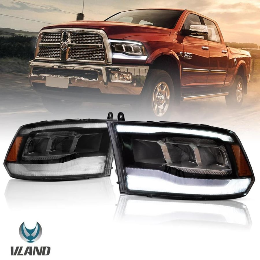 VLAND Full LED Headlights RAM 1500