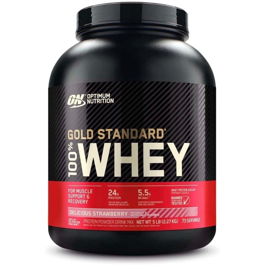 واي جولد ستاندرد 100% 5 باوند Whey Protein